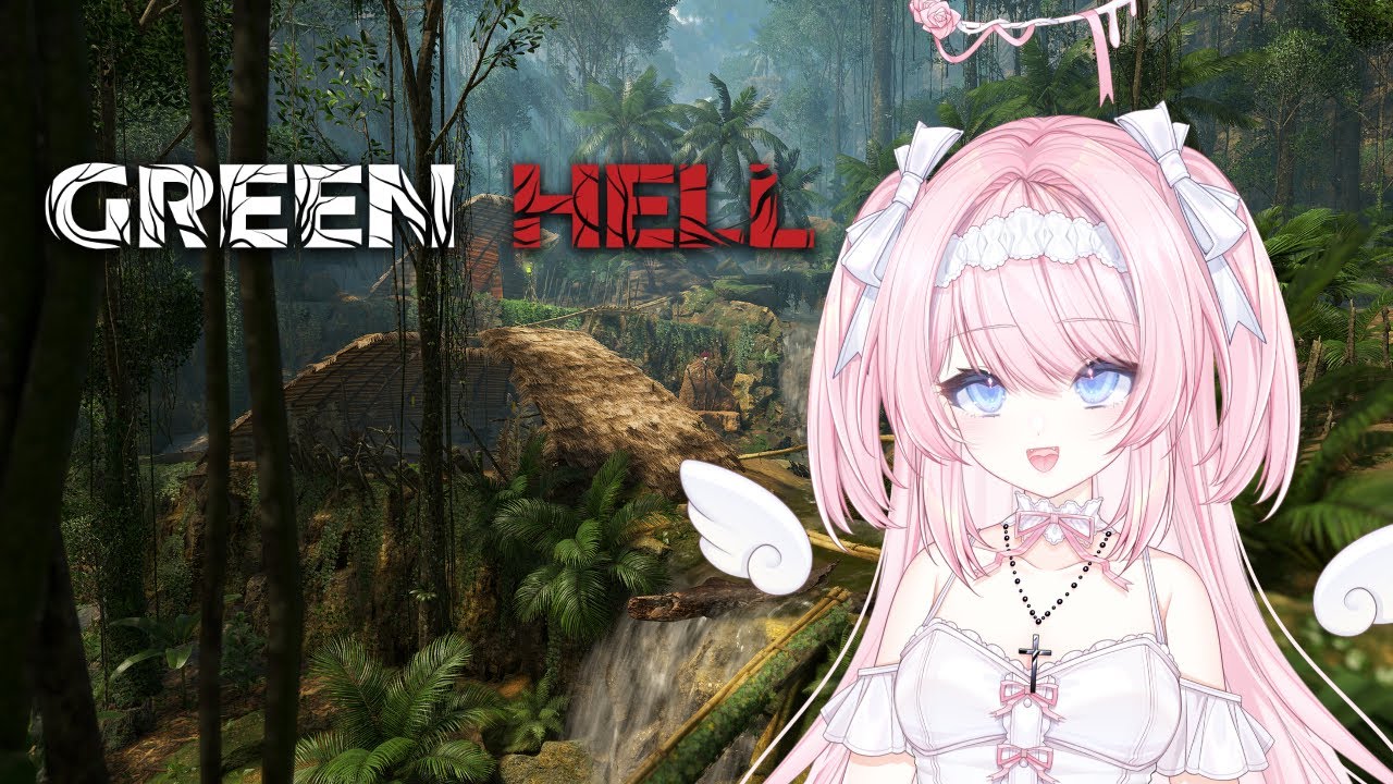 [🔴 Green Hell Story Mode ] Ep.2 นอนกลางดิน กินกลางทราย @Layniazia​
