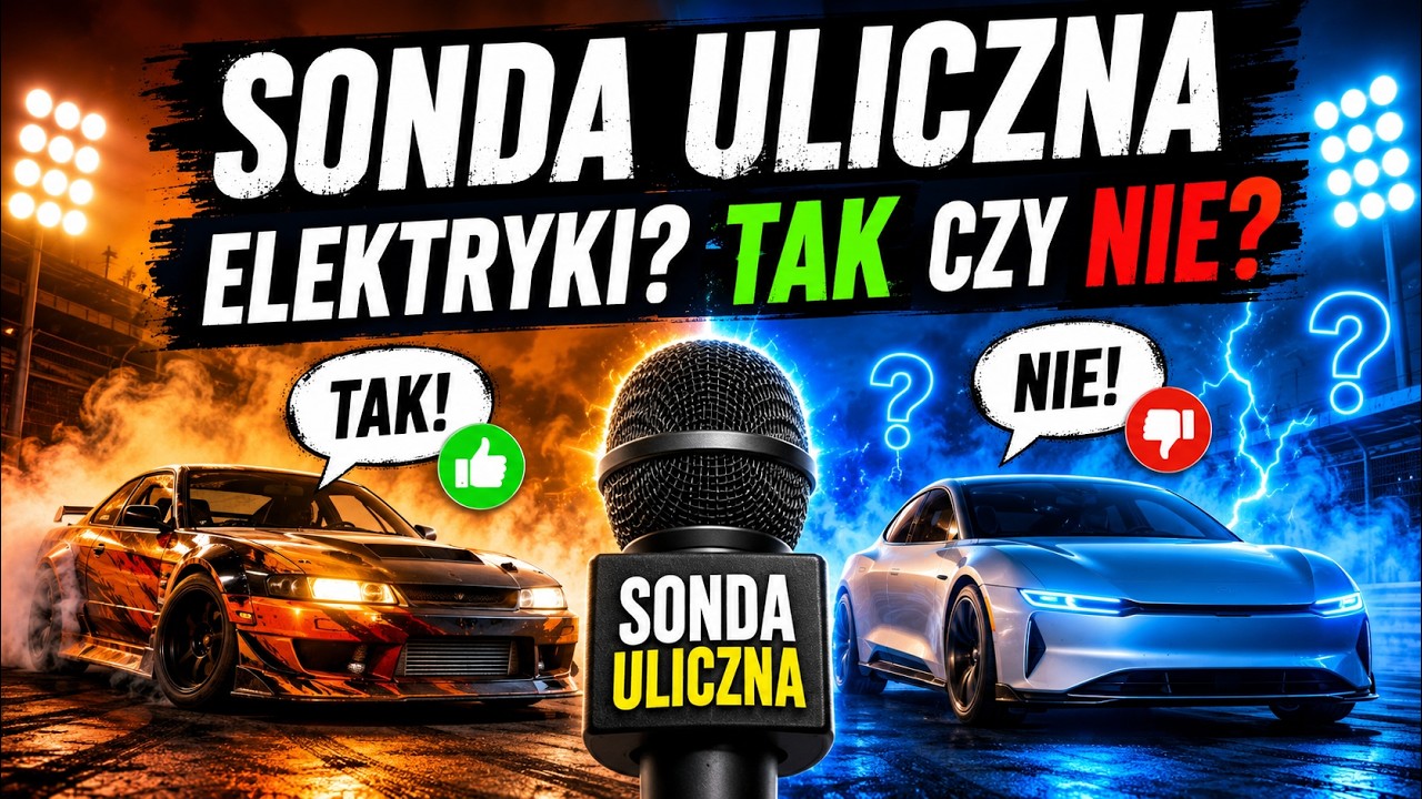 Zapytaliśmy fan&oacute;w driftu o elektryki&hellip; Odpowiedzi zaskakują! 😳⚡| EV REPAIR