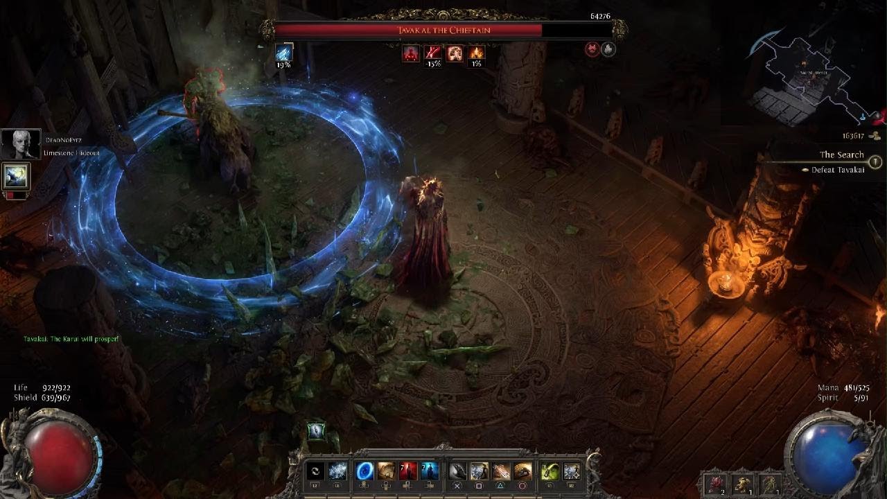 Defeating Tavakai, The Chieftain in Path of Exile 2 [Off-Meta Build]