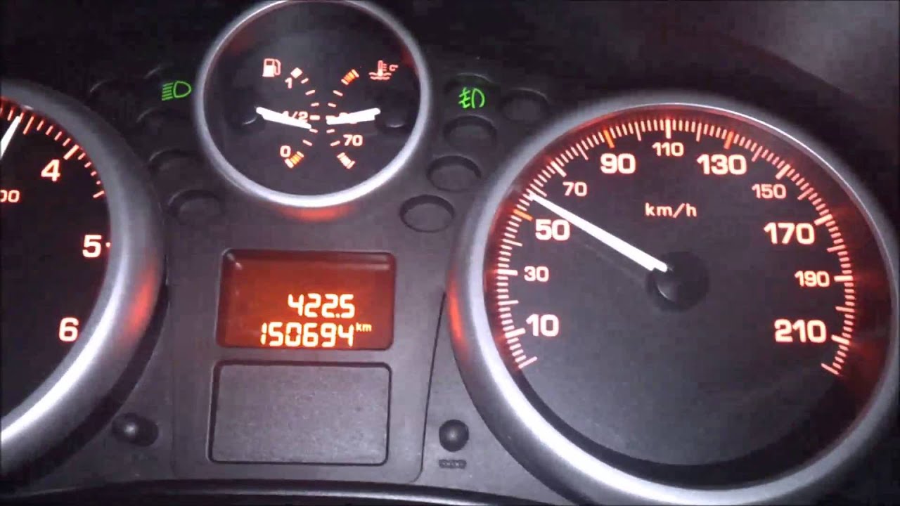 Acc&eacute;l&eacute;ration Peugeot 207 Phase 2 1.4 hdi 70ch 0-100