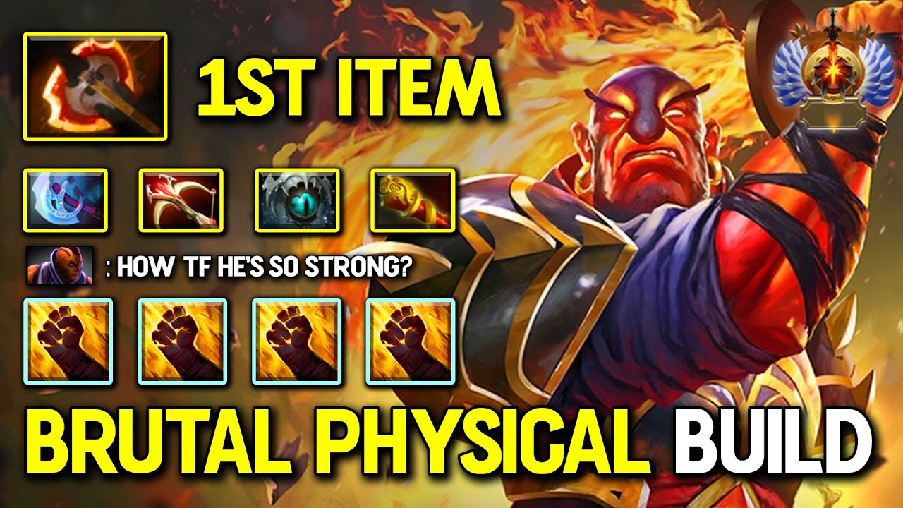 BRUTAL PHYSICAL BUILD MID Ember Spirit 1st ITEM BF Even Anti Mage Can't Handle His 2nd Skill