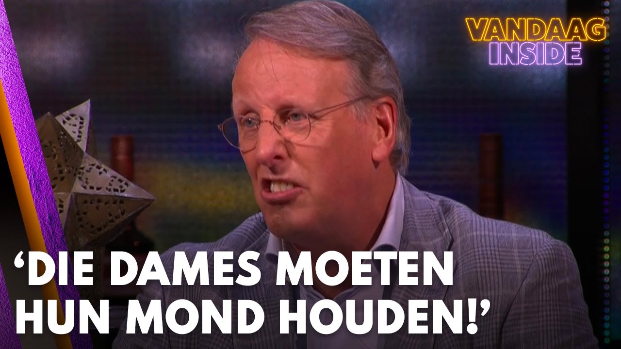 Chris Woerts hekelt statement: 'Die dames moeten hun mond houden!' | VANDAAG INSIDE