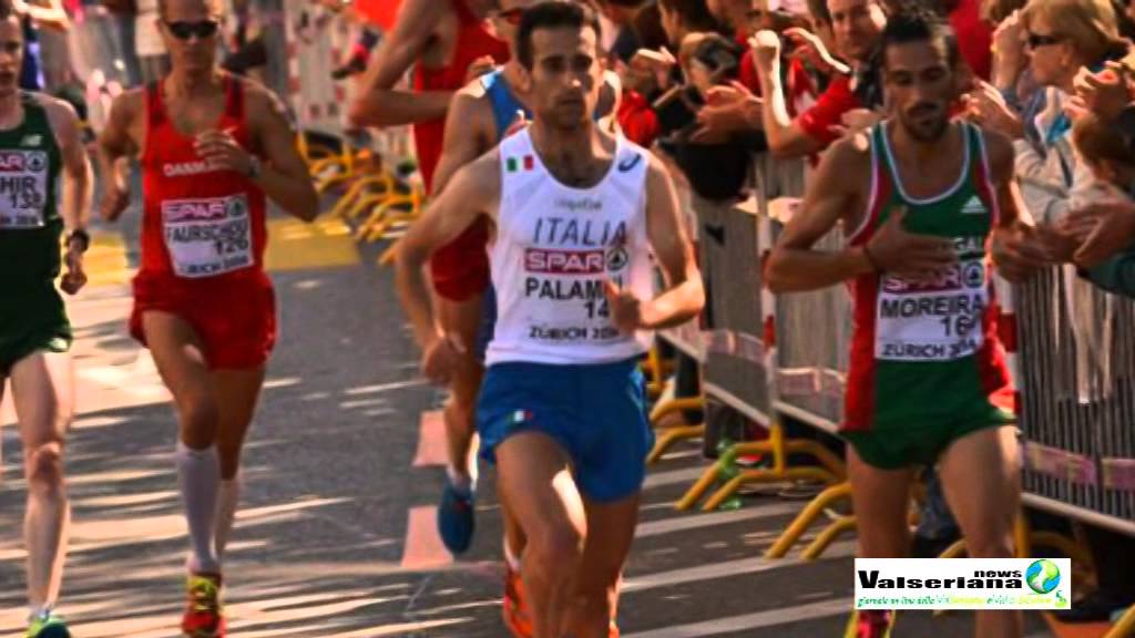 Michele Palamini al rientro dalla maratona degli Europei di Zurigo 2014 Valseriananews Videoproduzio