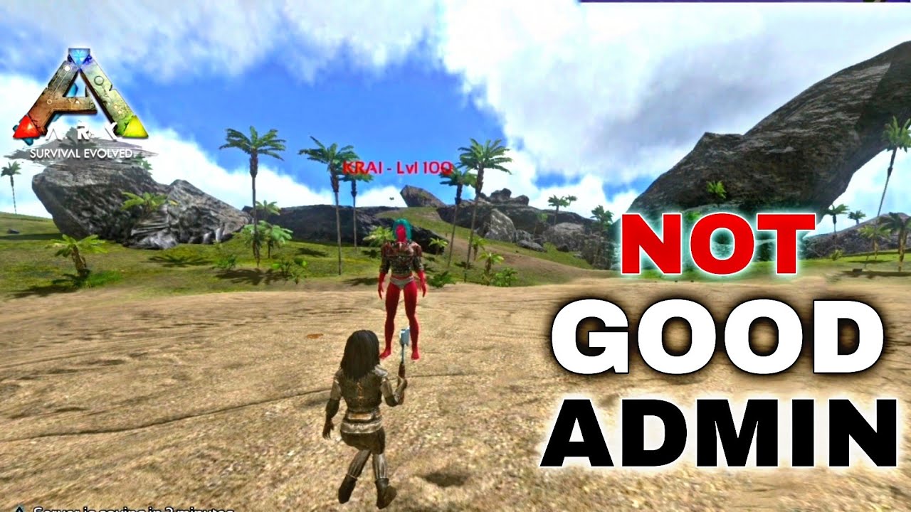 NOT GOOD ADMIN MY BAD DAY 🤕 / ARK MOBILE..........