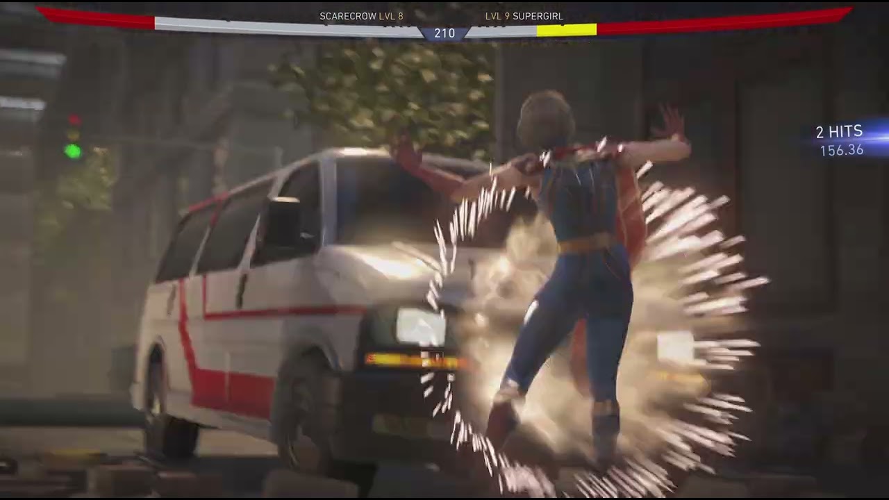 SCARECROW VS SUPERGIRL