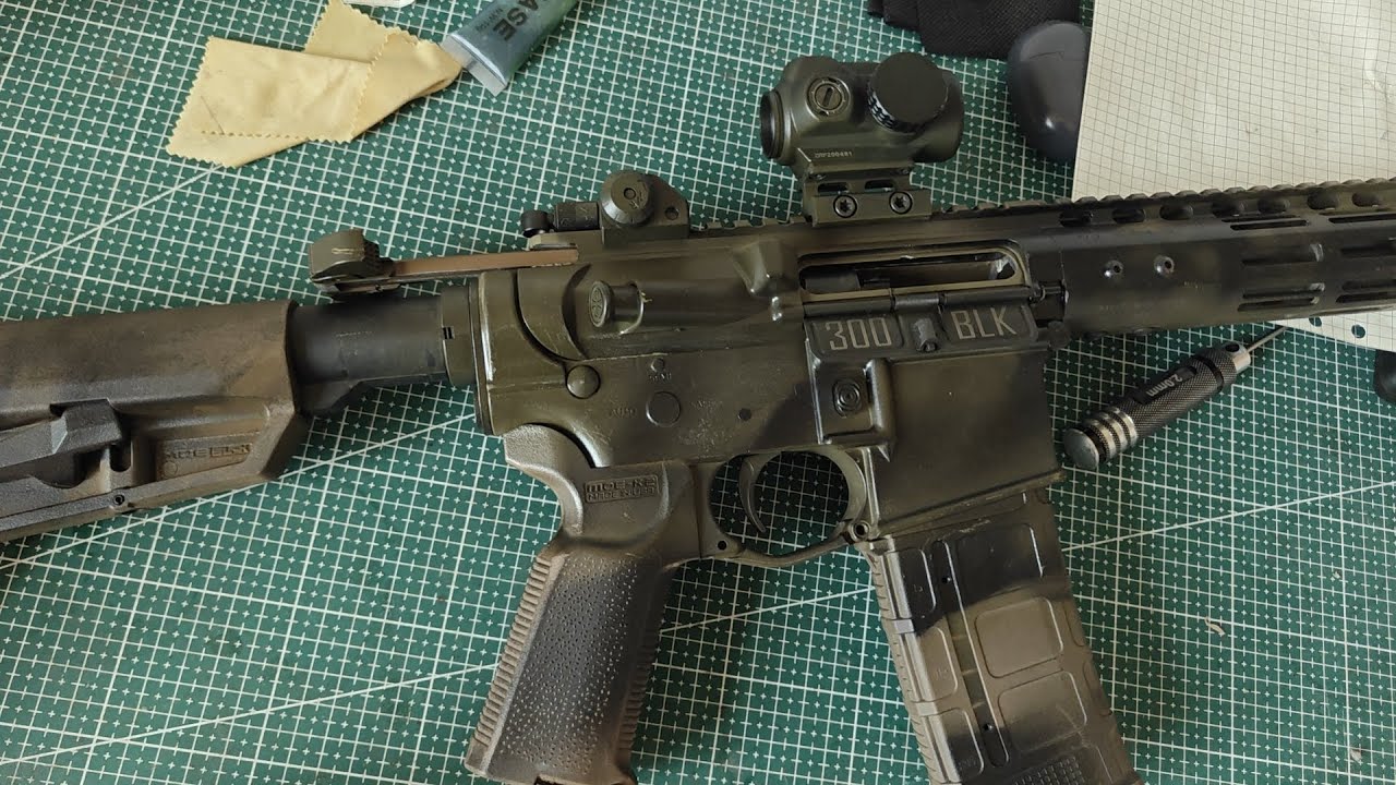 中国大陆ATM玩具枪系统 电动回趟Chinese airsoft system developed form AAF