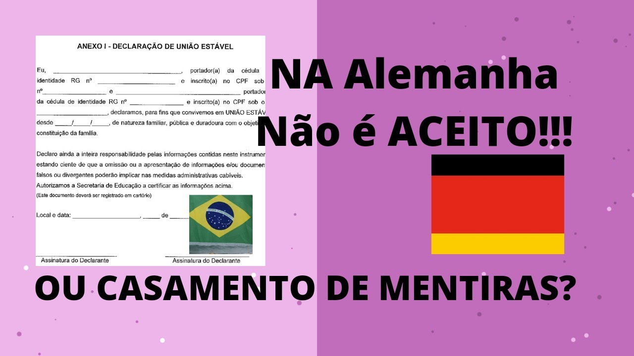 União estável ou casamento de mentiras?