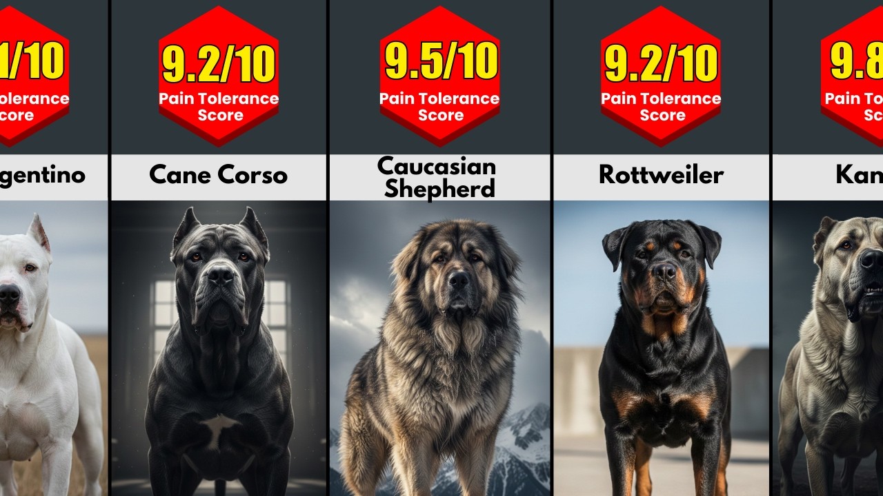 50 Dog Breeds Ranked by Pain Tolerance (Most Stoic Dogs in the World)