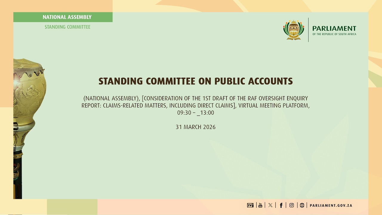 Standing Committee on Public Accounts, 31 March 2026