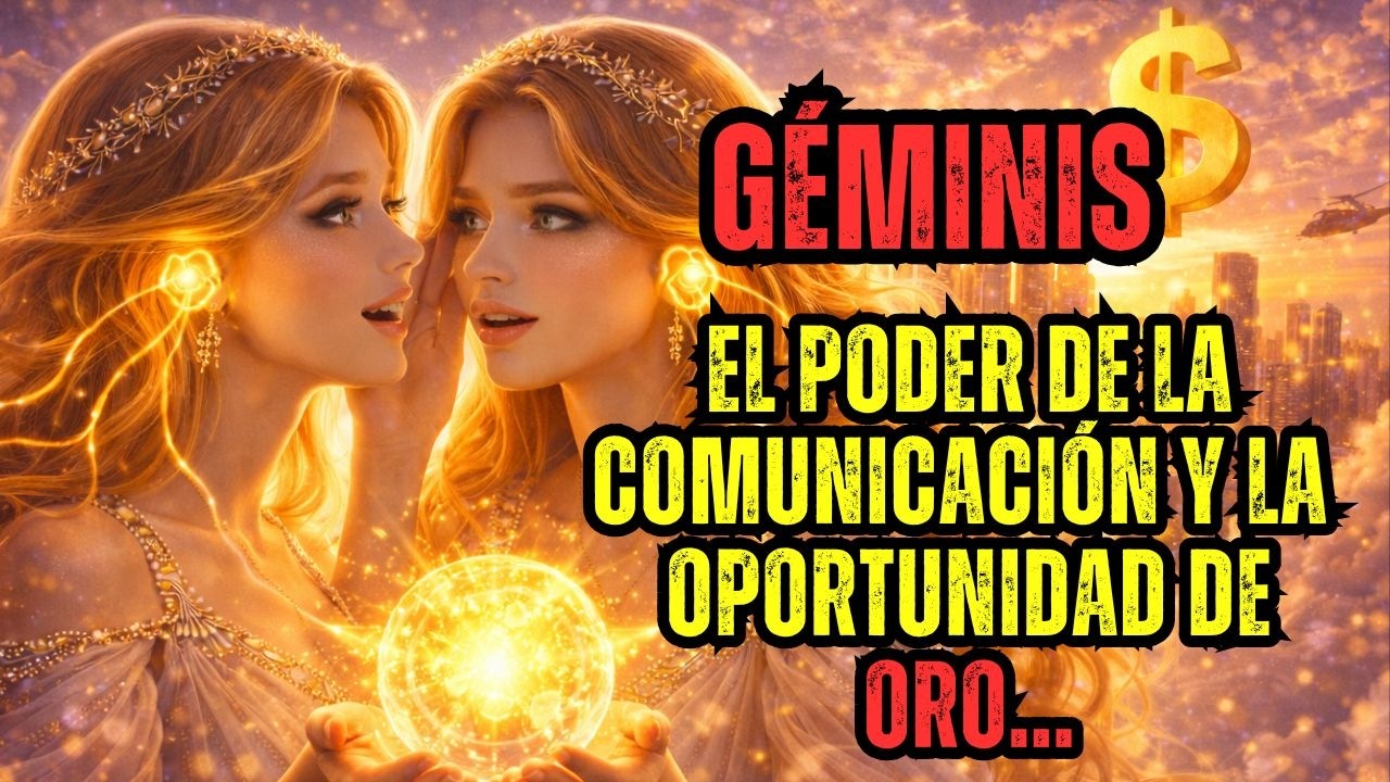 GÉMINIS – ¡EL PODER DE LA COMUNICACIÓN Y LA OPORTUNIDAD DE ORO QUE SUCEDRÁ EN MARZO!