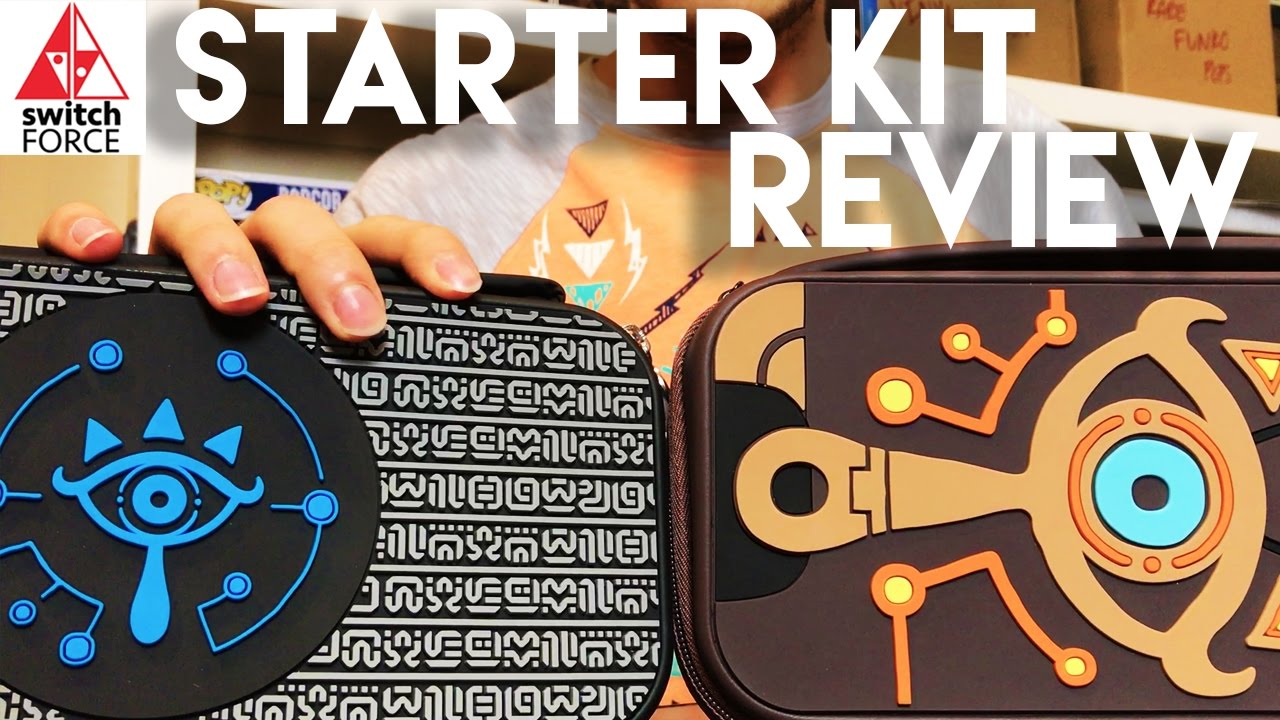 Best Switch Case? Sheikah Eye Starter Kit Review + Unboxing