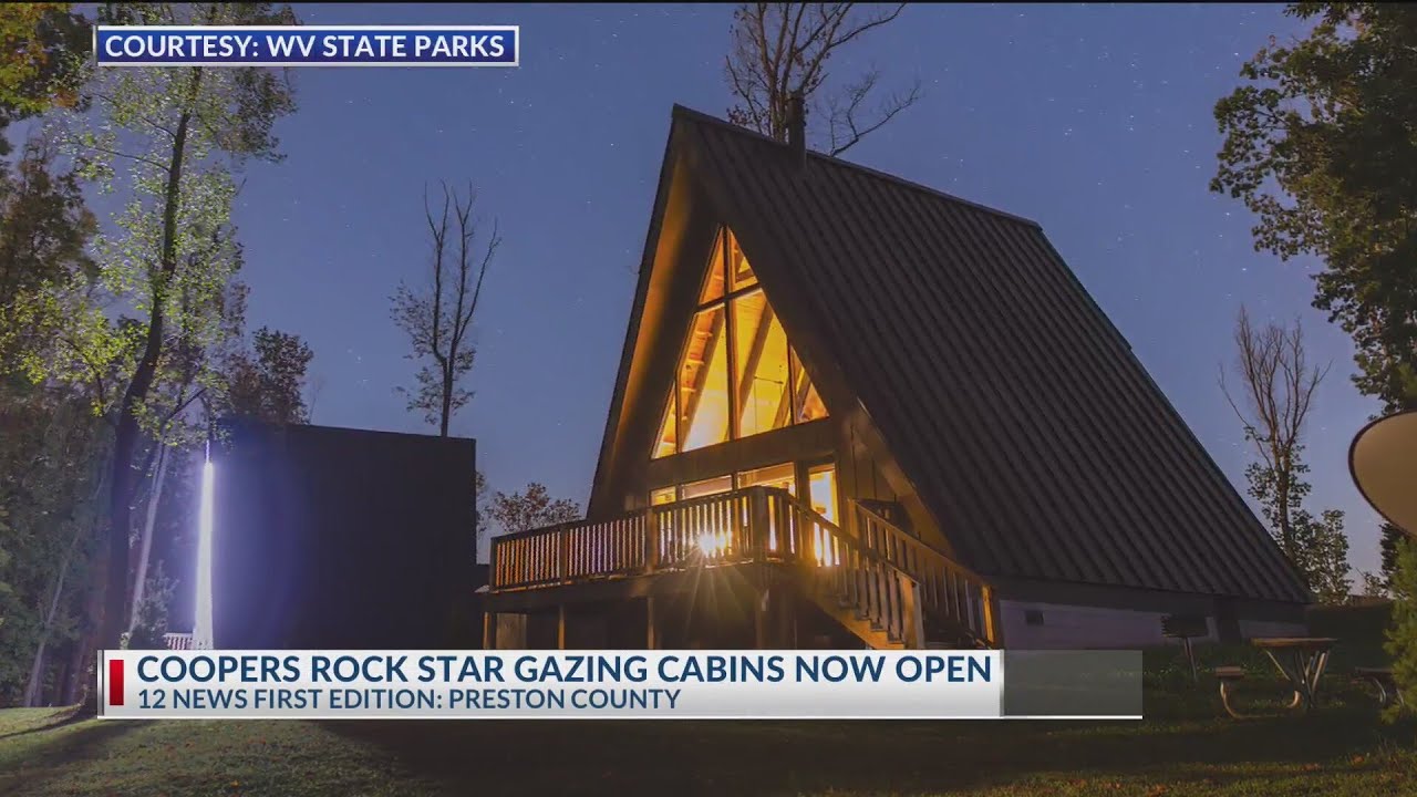Coopers Rock stargazing cabins officially open