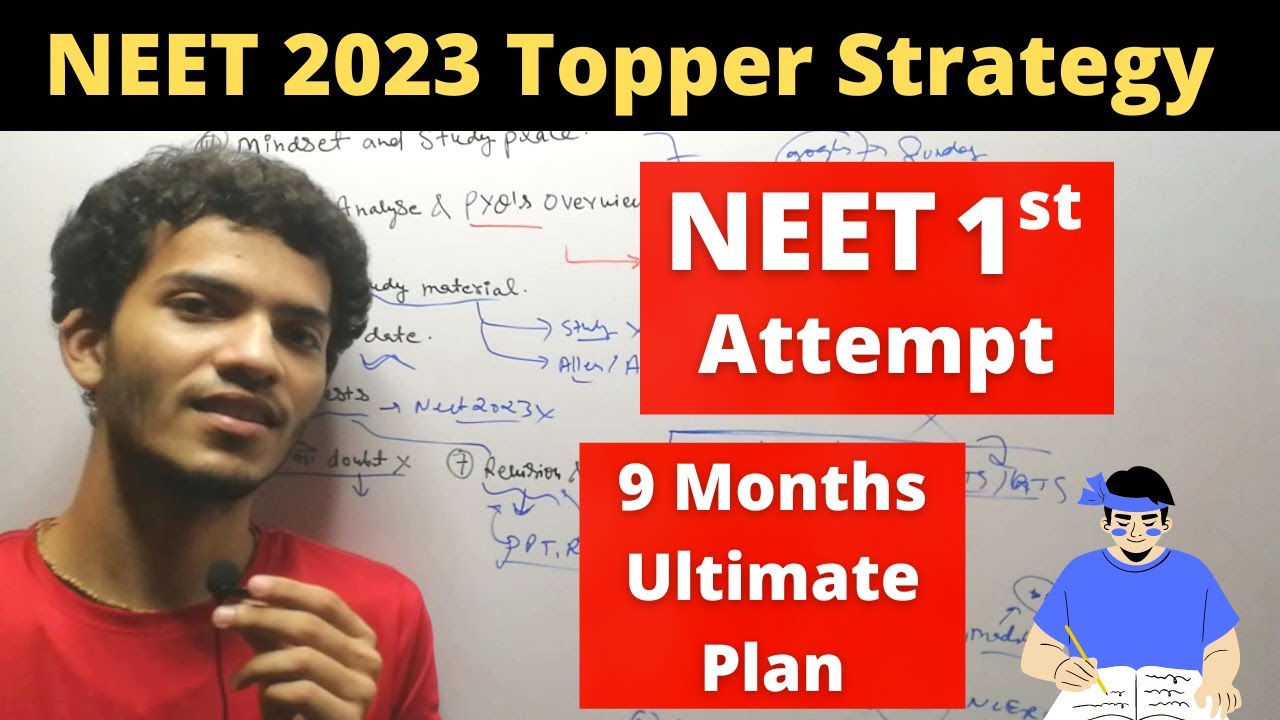 NEET 2023 Topper Strategy | Booklist and Resources | NEET Exam Strategy For 2023