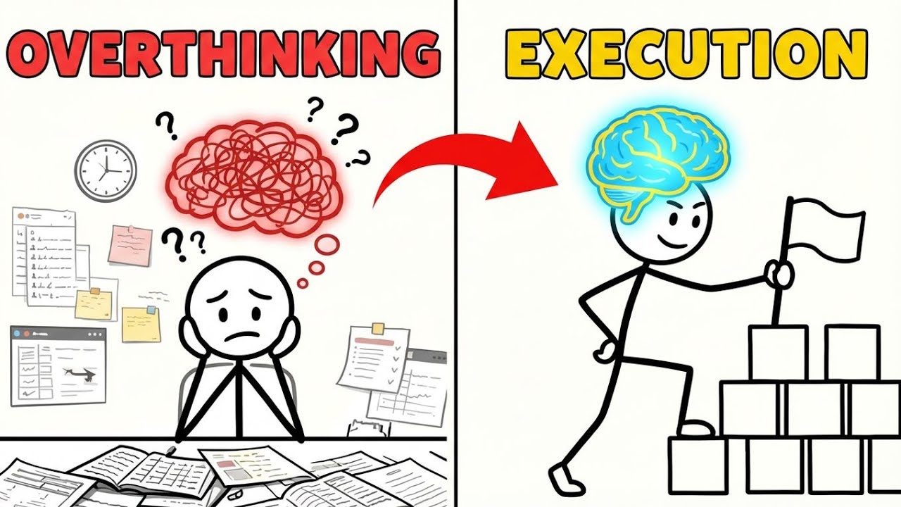 How to Turn Overthinking Into Execution (The Hidden Action Bias)