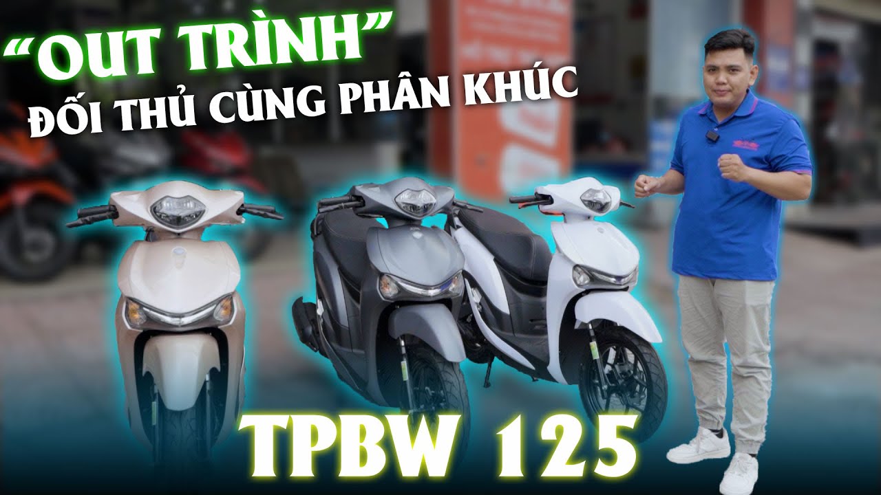 TPBW 125 đã chính thức có mặt tại Minh Long Motor - Mẫu xe tay ga 