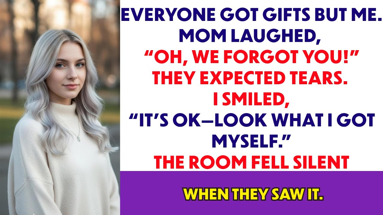 At Christmas Party, My Parents Gifted Everyone Except Me — Then I Revealed My Empire