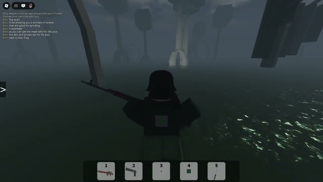 2 Animals good for grinding in Foresto Roblox a hunting game.