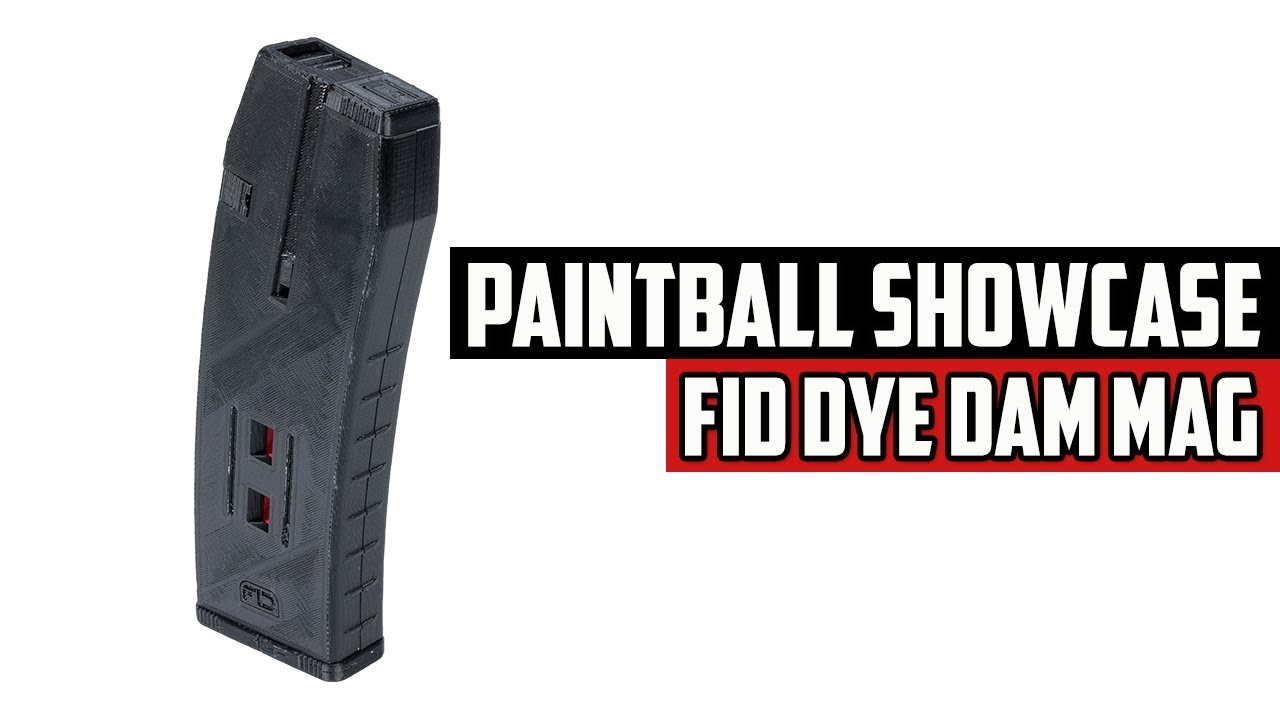 Paintball Showcase Ep. 2 - FID DYE Dam 22 Round Continuous Feed Magazines