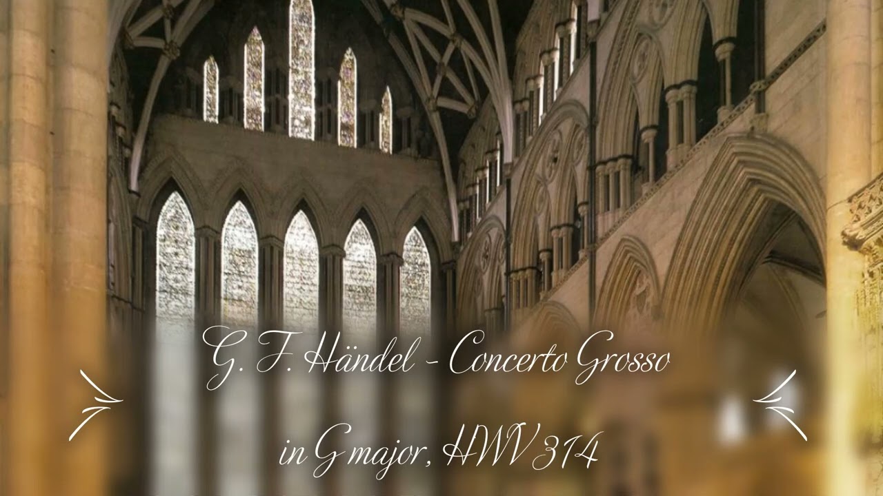 G. F. HÄNDEL: Concerto Grosso in G major HWV 314, Accademia Bizantina