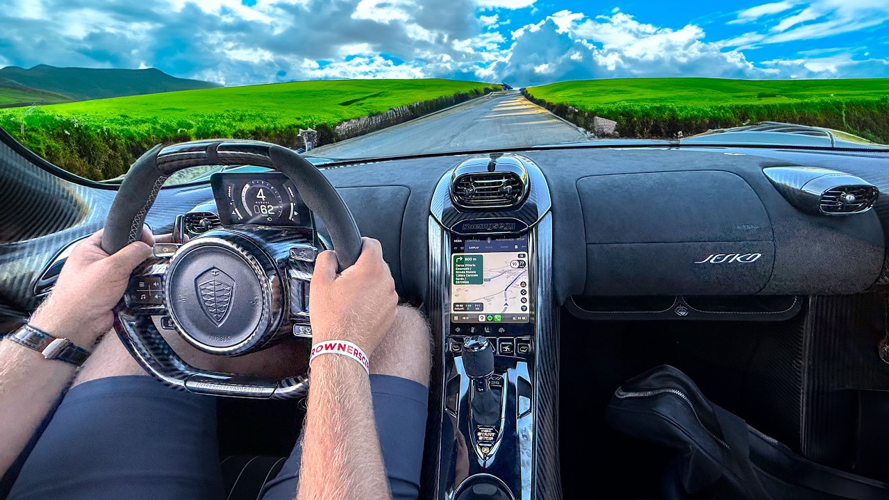 POV: За рулём Koenigsegg Jesko