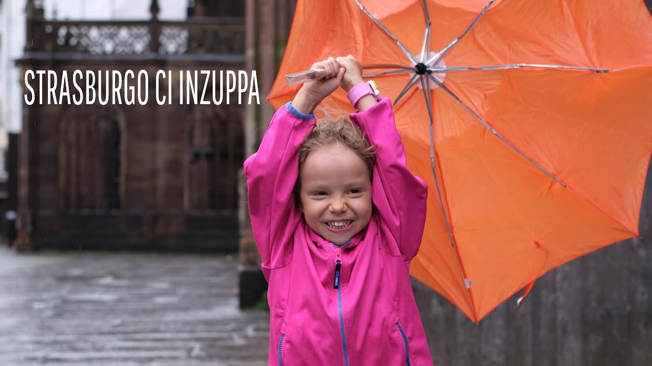 La pioggia bagna la nostra prima tappa, STRASBURGO - Alsazia in Camper