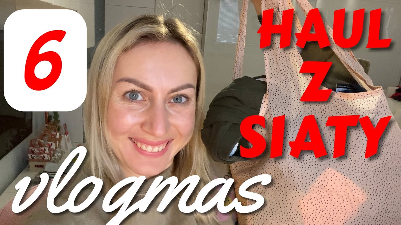 VLOGMAS 6 🎄 - HAUL LUMPEKSOWY | HAUL Z SIATY #LUMPEKS #VLOGMAS2021🎄