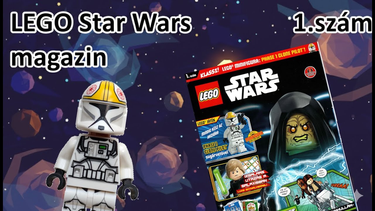 LEGO Star Wars magazin 2026 január 1. szám