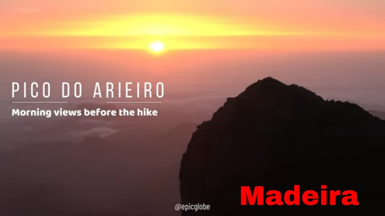 Madeira - Pico do Arieiro  Sunrise