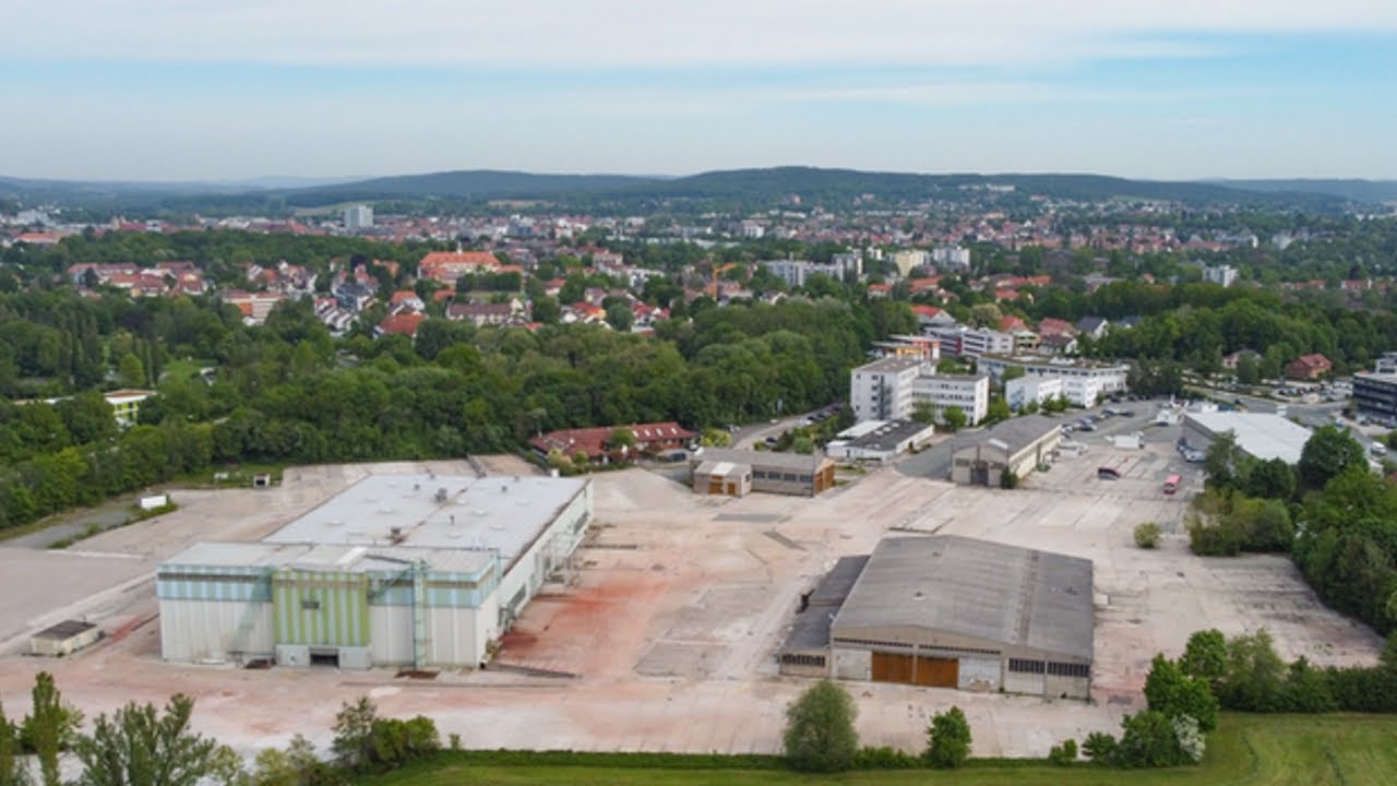 Ehemaliges Zapf-Areal Anfang Juni 2021 (Bayreuth)