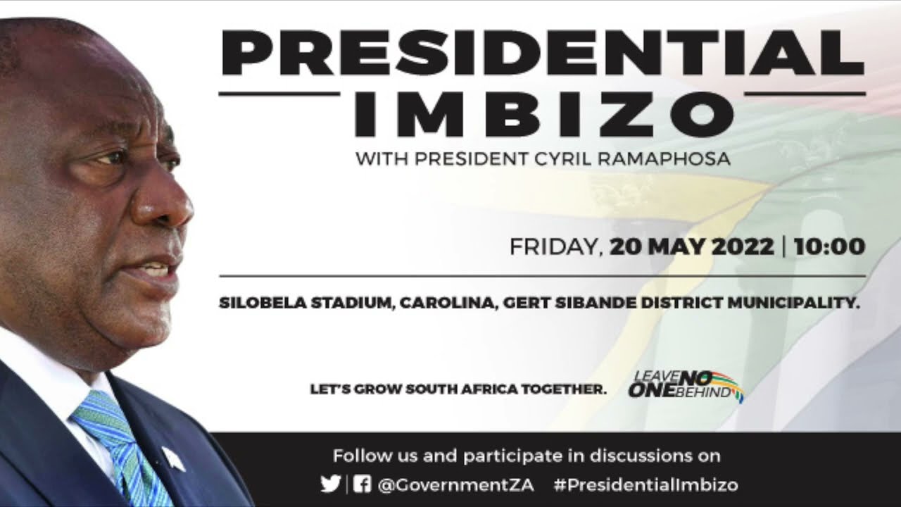 Presidential Imbizo preparations with Cyril Ramaphosa | The Presidency ZA