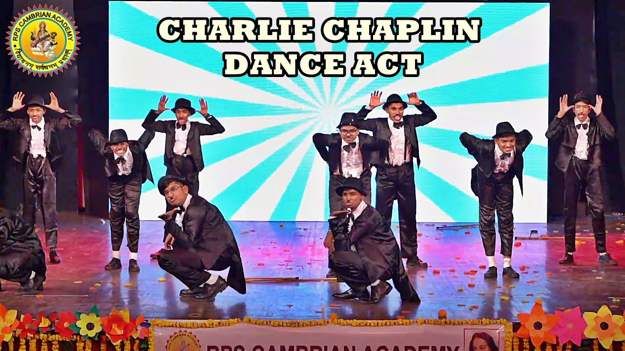CHARLIE CHAPLIN DANCE ACT | FUNNY DANCE PERFORMANCE | ANNUAL FUNCTION 2024 | RPS CAMBRIAN ACADEMY