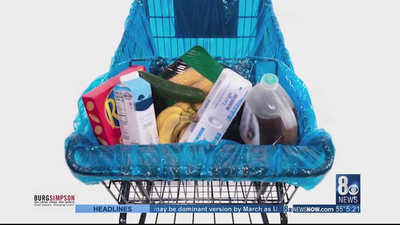 Grocery cart liners helping shoppers practice safe shopping