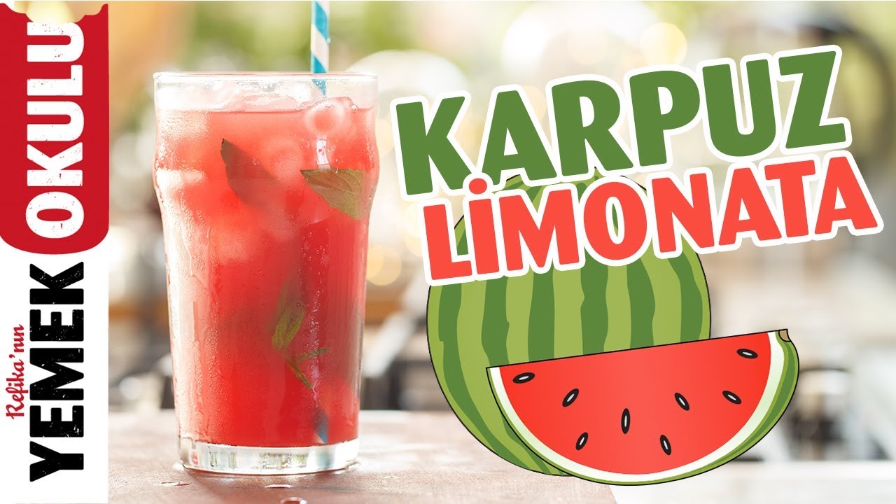 🍉Karpuzlu Limonata Tarifi | Karpuz Kesmekle Harareti Sönmeyenlere