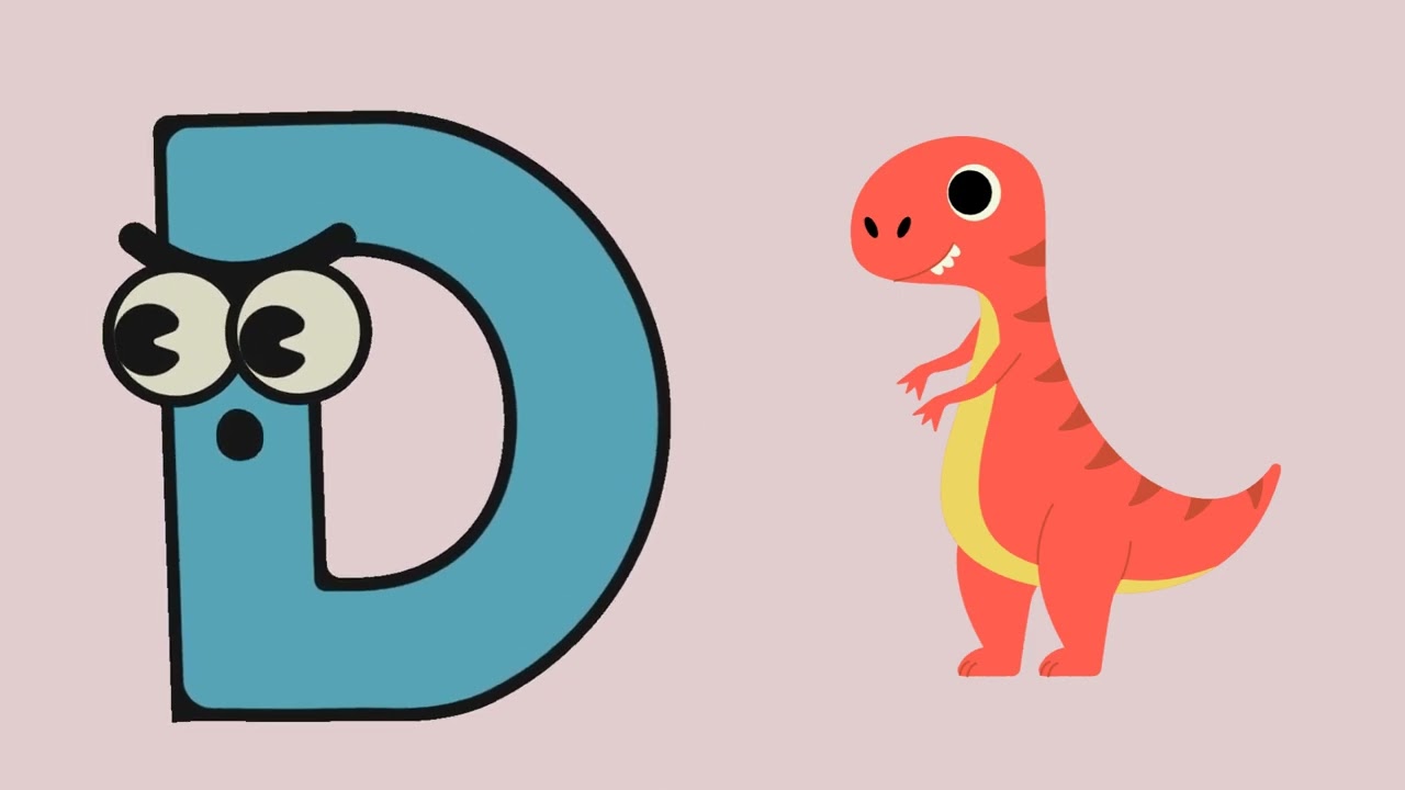ABC: Letter D , /d/ sound. Learn English Alphabets & sounds. Preschool. EYFS. 