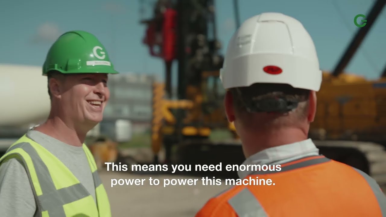 1 large-scale drill. 1500 kWh a day. 3 batteries.