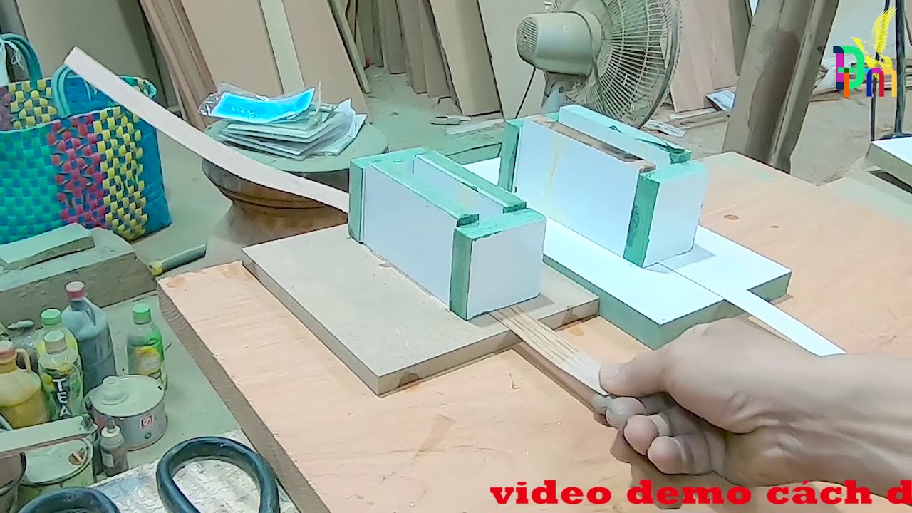 Kỷ thuật dán chỉ cạnh gỗ công nghiệp bằng thủ công/chia sẻ nghề mộc