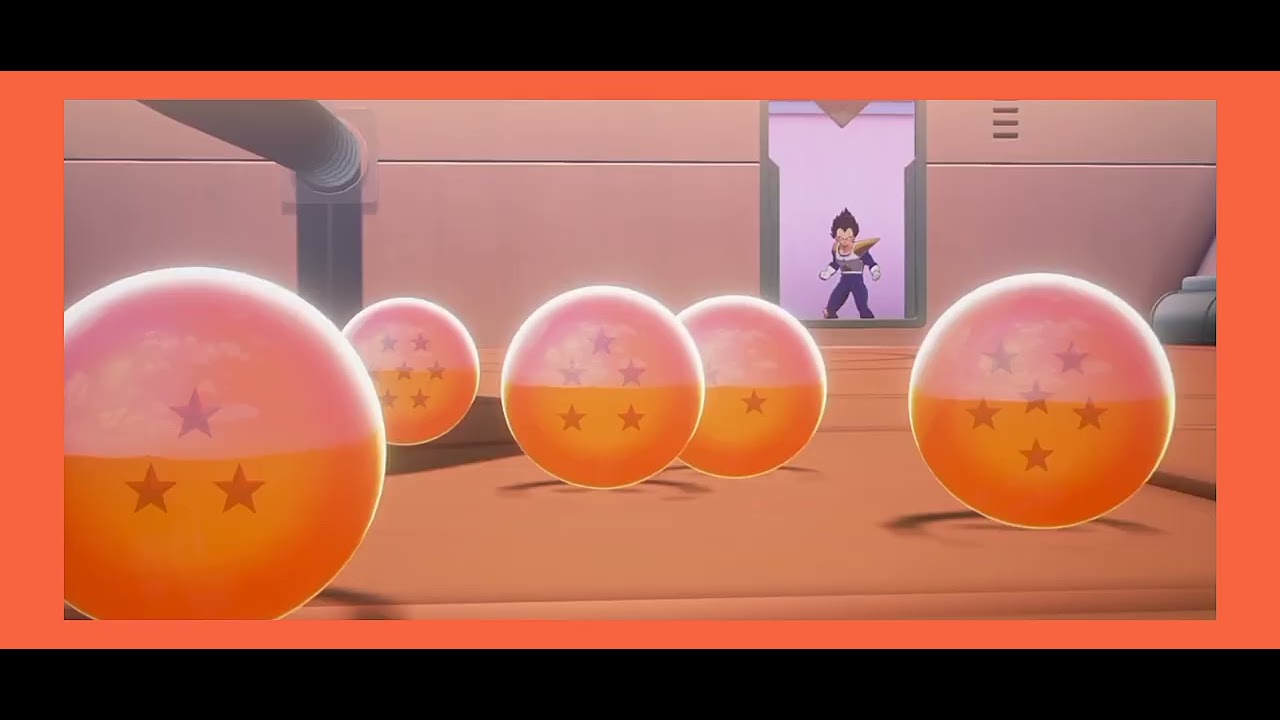 Vegeta roba las esferas del Dragon - Dragon Ball Z Kakarot 