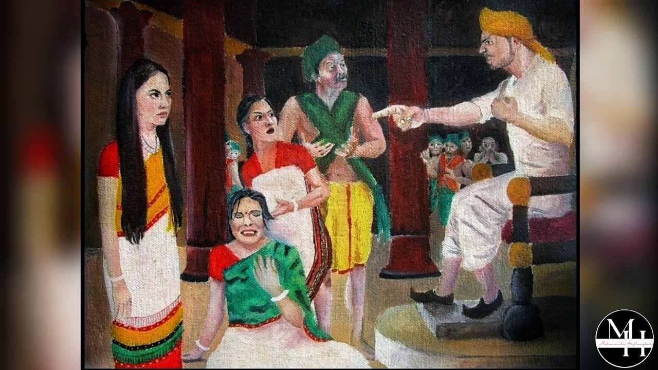 DISHRU Dimasa Princess. Daughter of King Hariram Haflongbar and Queen Khimosari Haflongbar