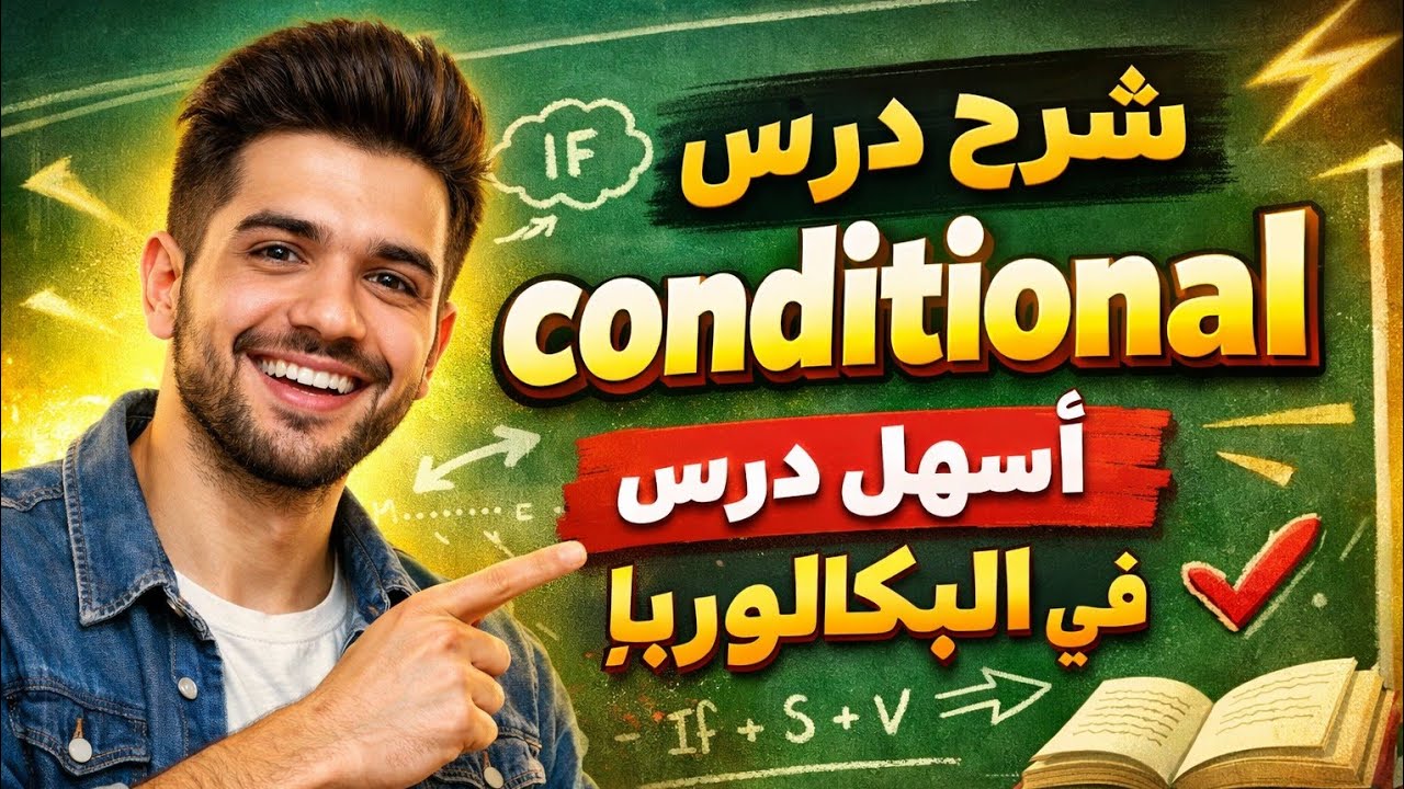 شرح اهم درس في البكالوريا Conditional🔥(جميع الشعب)