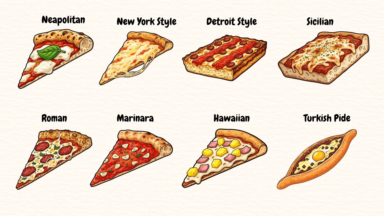 Every Major Pizza Style Explained in 6 Minutes