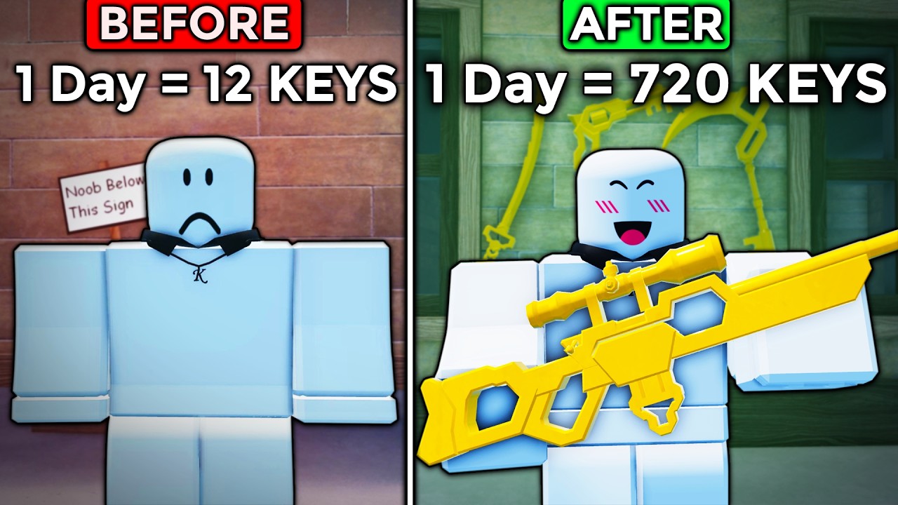 The BEST & FASTEST Method of Grinding Keys in Rivals