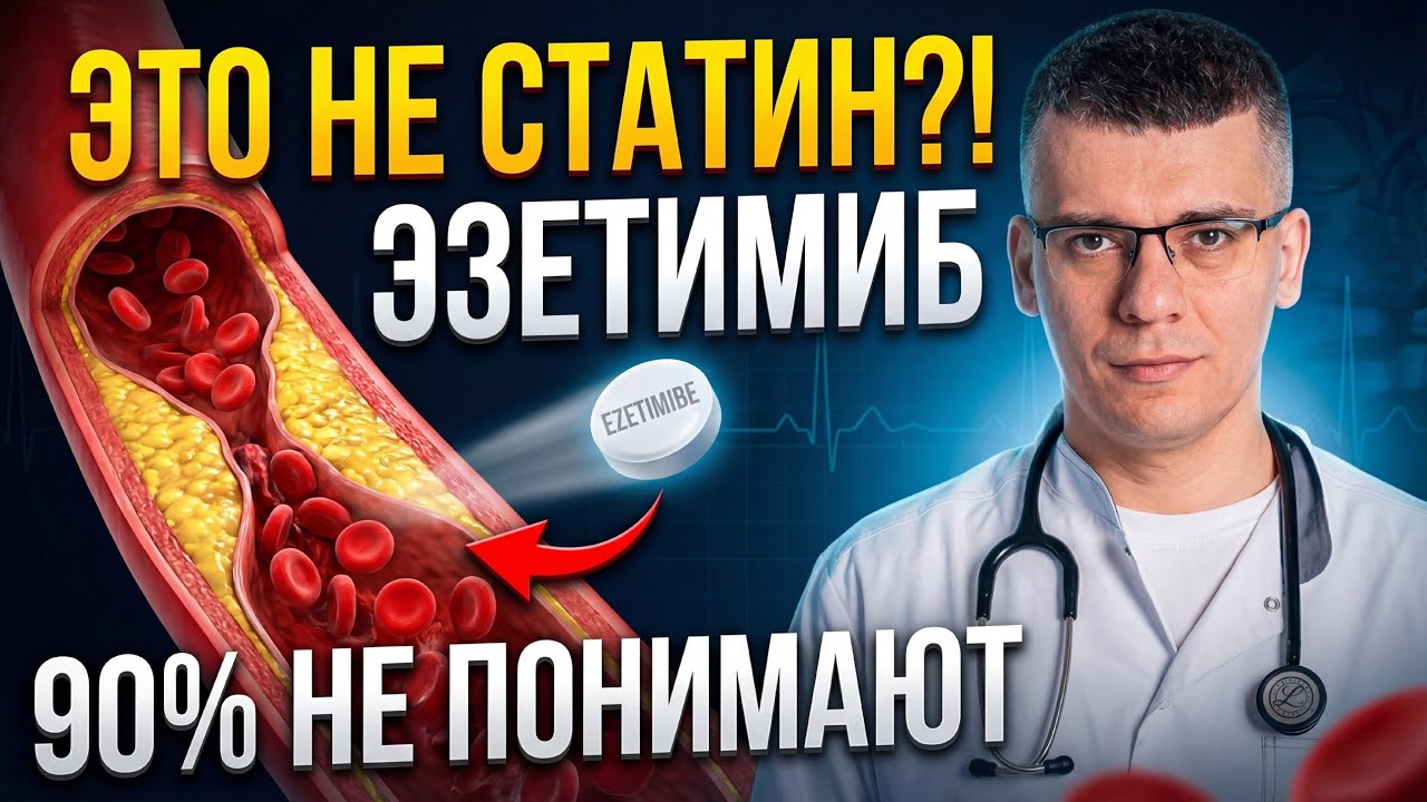 Вы пьете СТАТИНЫ ЗРЯ, если не знаете ЭТО. Главная ошибка кардиологов