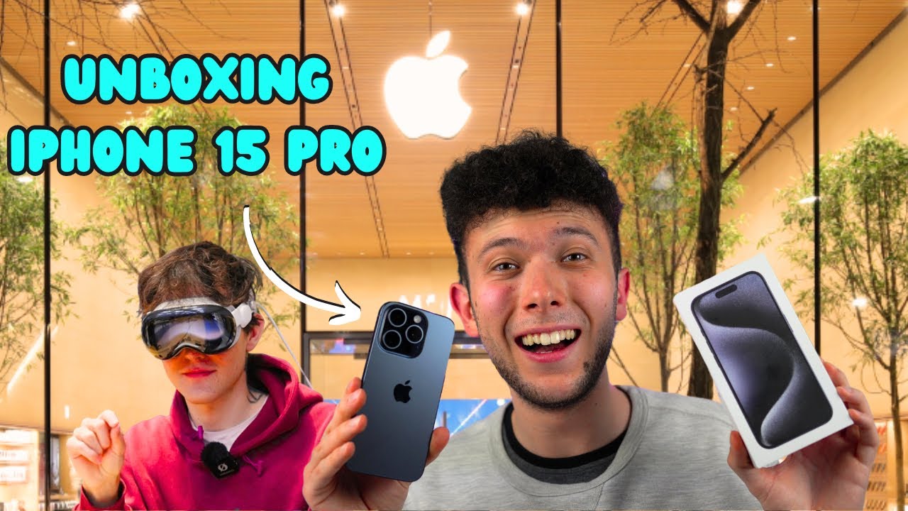 Unboxing Nuovo iPhone 15 pro | ASMR ITA