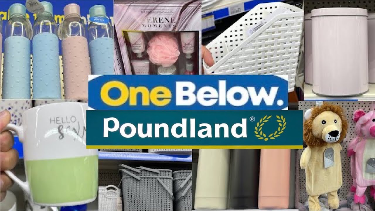 NEW FIND IN ONE BELOW / COME SHOP WITH ME / POUNDLAND HAUL | ONE BELOW NUR SHOPPY