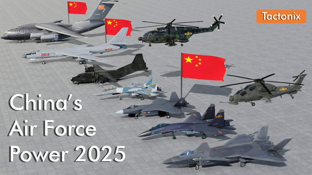 China’s Air Force Power - PLA Air Force Fleet Explained