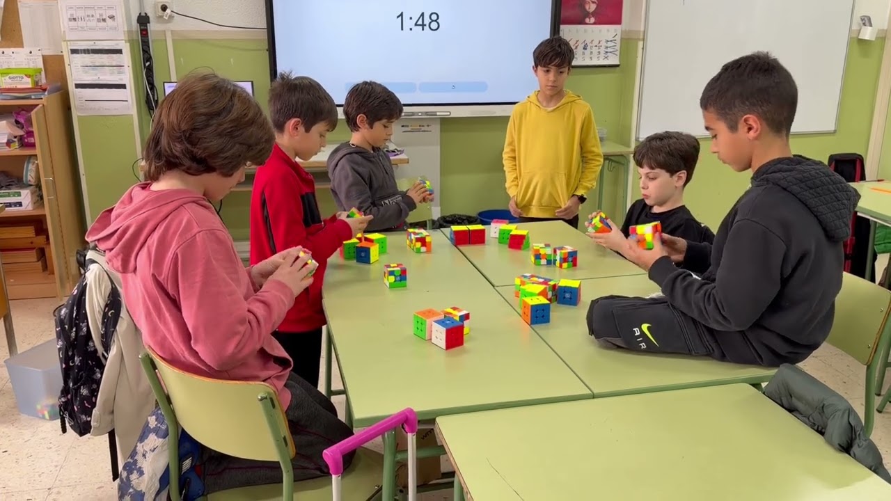CE INF-PRI Santa María de Gracia Prueba 5 minutos - 23 cubos