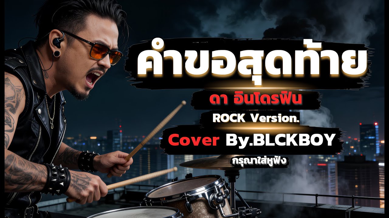 คำขอสุดท้าย - Cover by BLCKBOY [Rock Reinvention Version] | [Original by ดา อินโดรฟิน]