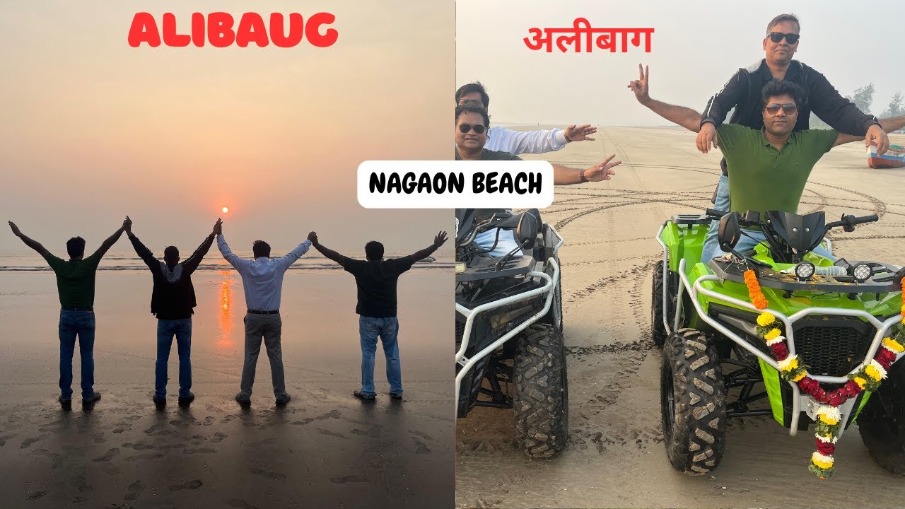 Alibag's Hidden Gem: A Day Trip to Nagaon Beach from Mumbai | Cinematic Travel Guide | Alibaug beach