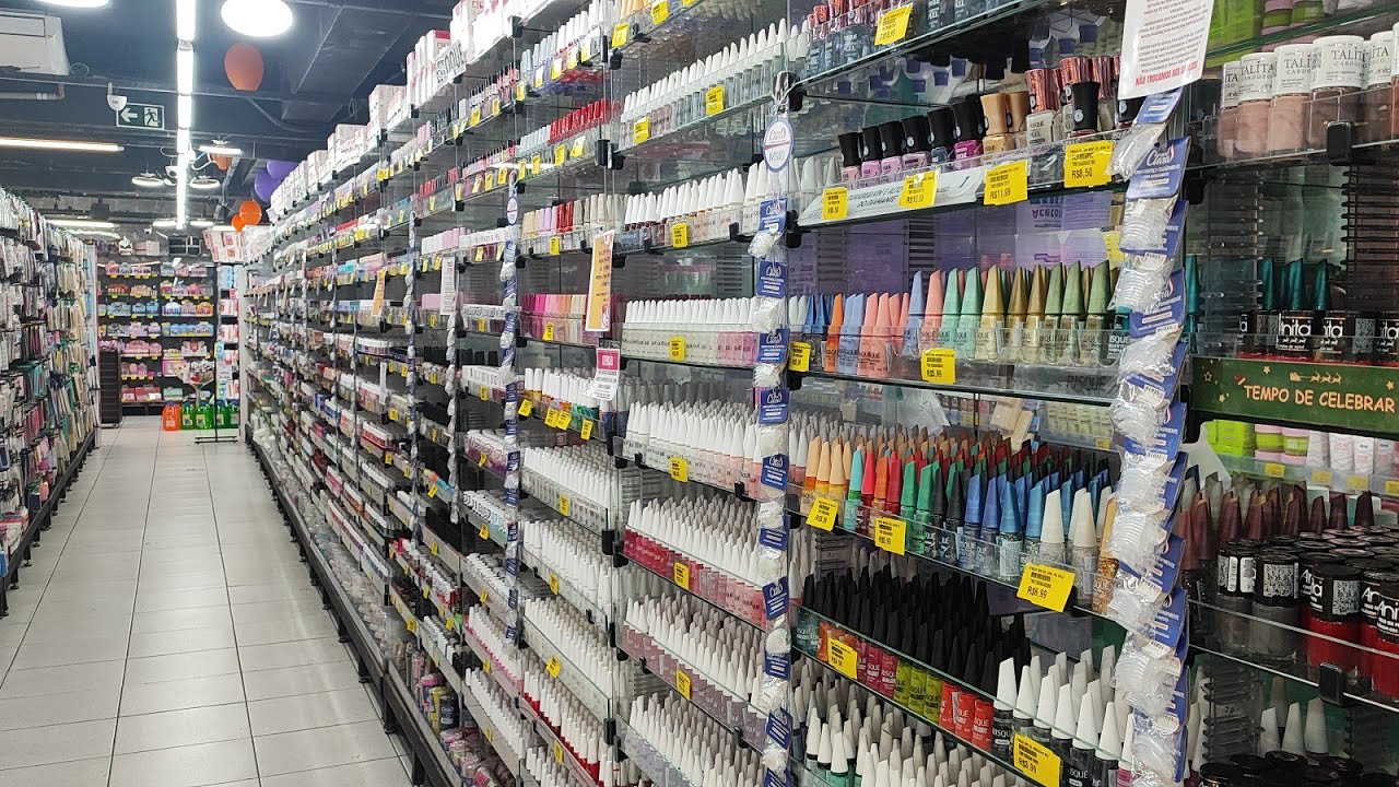 PASSEIO NA PERFUMARIA MOSTRANDO MUITOS LANÇAMENTOS EM ESMALTES 