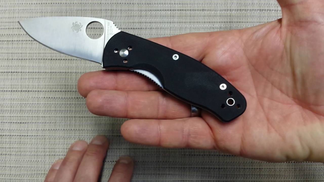 Нож SPYDERCO PERSISTENCE. Упорный малыш